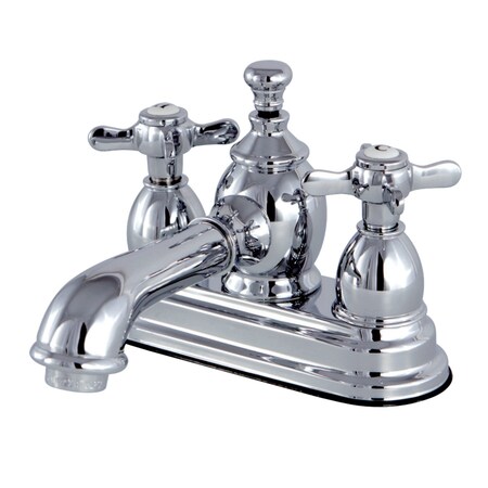Kingston Brass KS7001BEX 4" Centerset Bathroom Faucet, Polished Chrome KS7001BEX